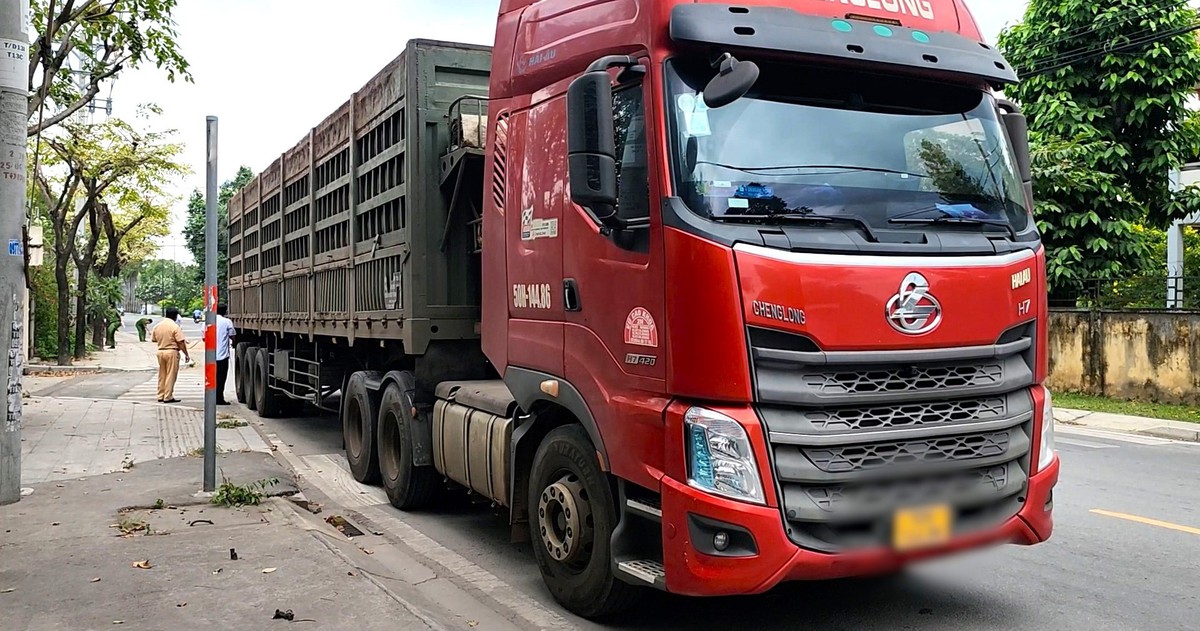 Nam sinh viên năm nhất tử vong thương tâm dưới bánh xe container ở Thủ Đức - Tuổi Trẻ Online
