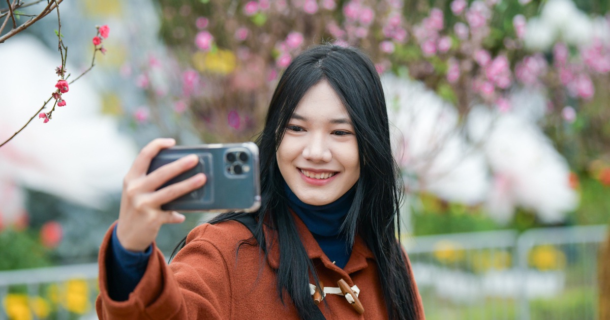 Du khách mê mẩn trước lễ hội hoa đào ở Việt Nam