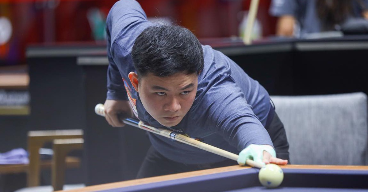 Bao Phương Vinh gây thất vọng, bị loại sớm tại World Cup billiards Bogota