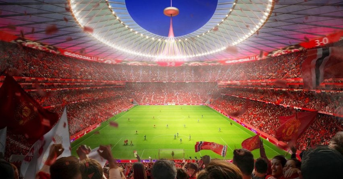 Chiêm ngưỡng sân vận động mới 100.000 chỗ ngồi của Manchester United - Tuổi  Trẻ Online