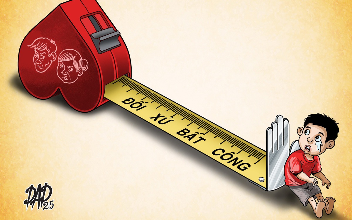 Thiếu tình thương công bằng, cả người trưởng thành cũng mặn đắng