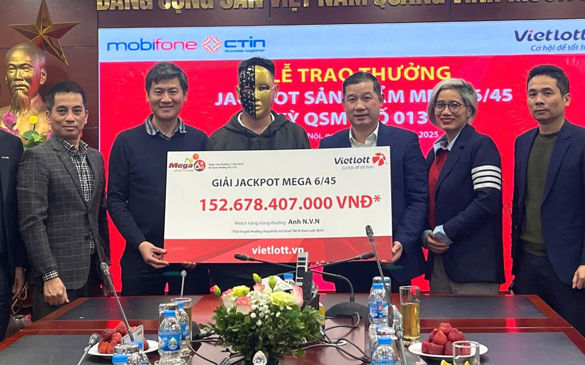 Thêm 1 khách hàng nữa ở TP.HCM trúng Jackpot của Vietlott