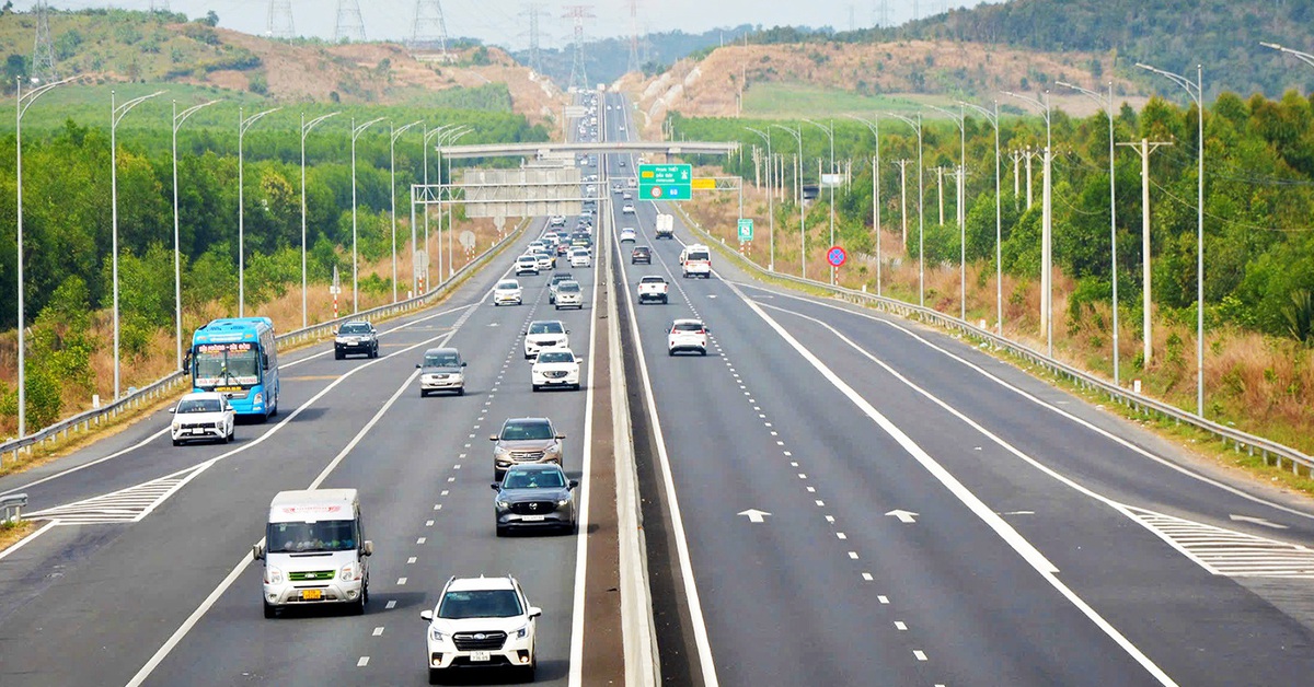 Cao tốc Bắc - Nam sẽ có 6 làn xe