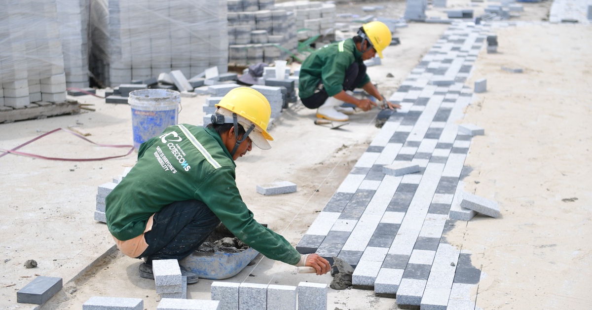 Gói thầu 12 ‘chỉnh trang trục đường Thùy Vân’ hoàn thành thêm zone 6