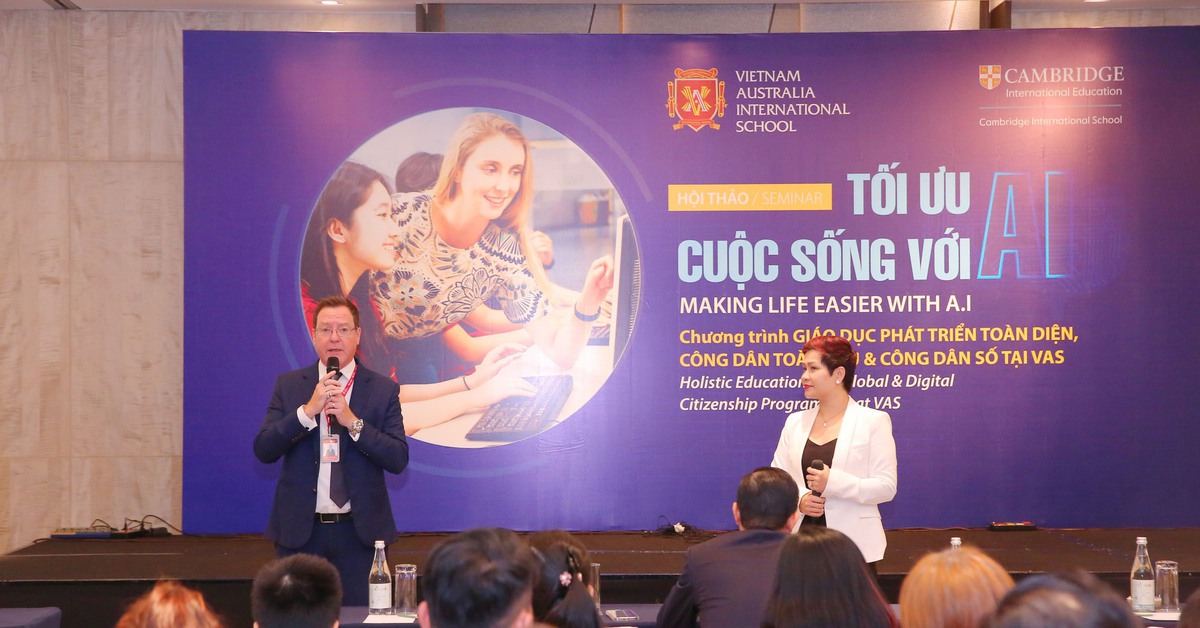 VAS đưa AI vào giảng dạy cho học sinh từ lớp 1-12