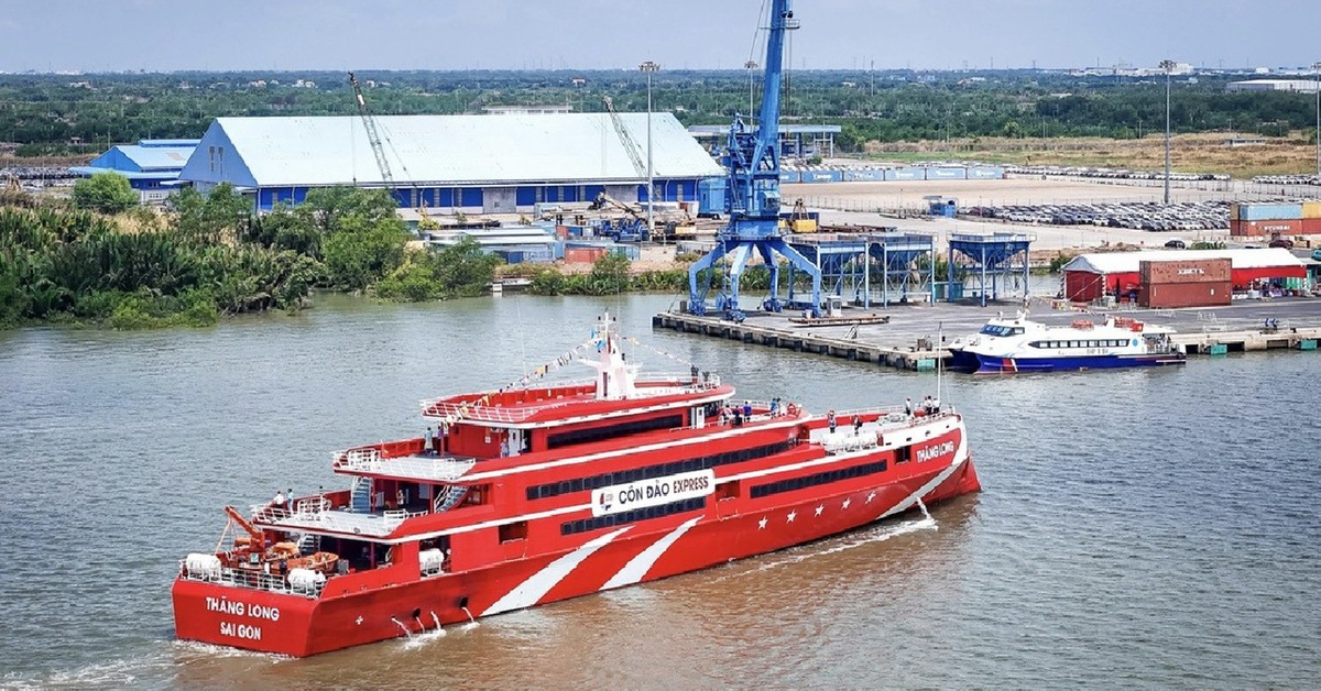 Tháng 4-2025, tàu cao tốc TP.HCM - Côn Đảo chạy trở lại
