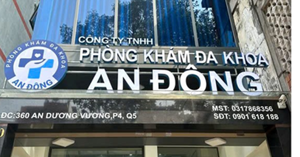 Bộ Y tế đề nghị làm rõ phản ảnh Phòng khám Đa Khoa An Đông ở TP.HCM vi phạm quy định khám chữa bệnh