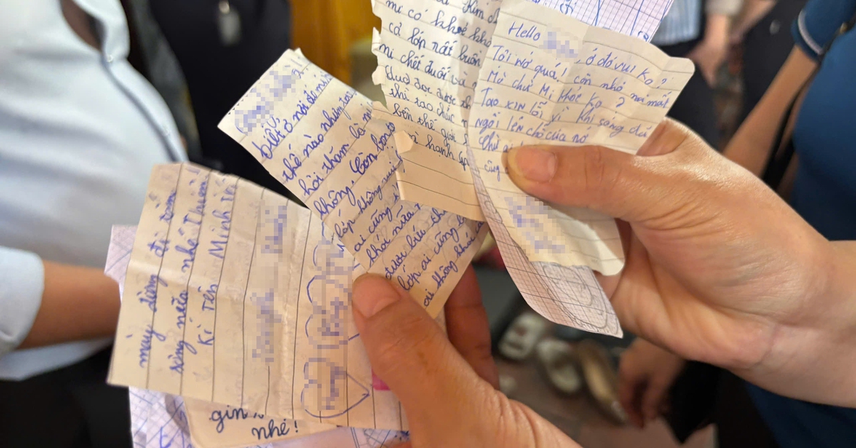 Nam sinh lớp 4 đuối nước, bạn học viết thư tay nhắn nhủ đừng tắm sông nữa bạn nhé!