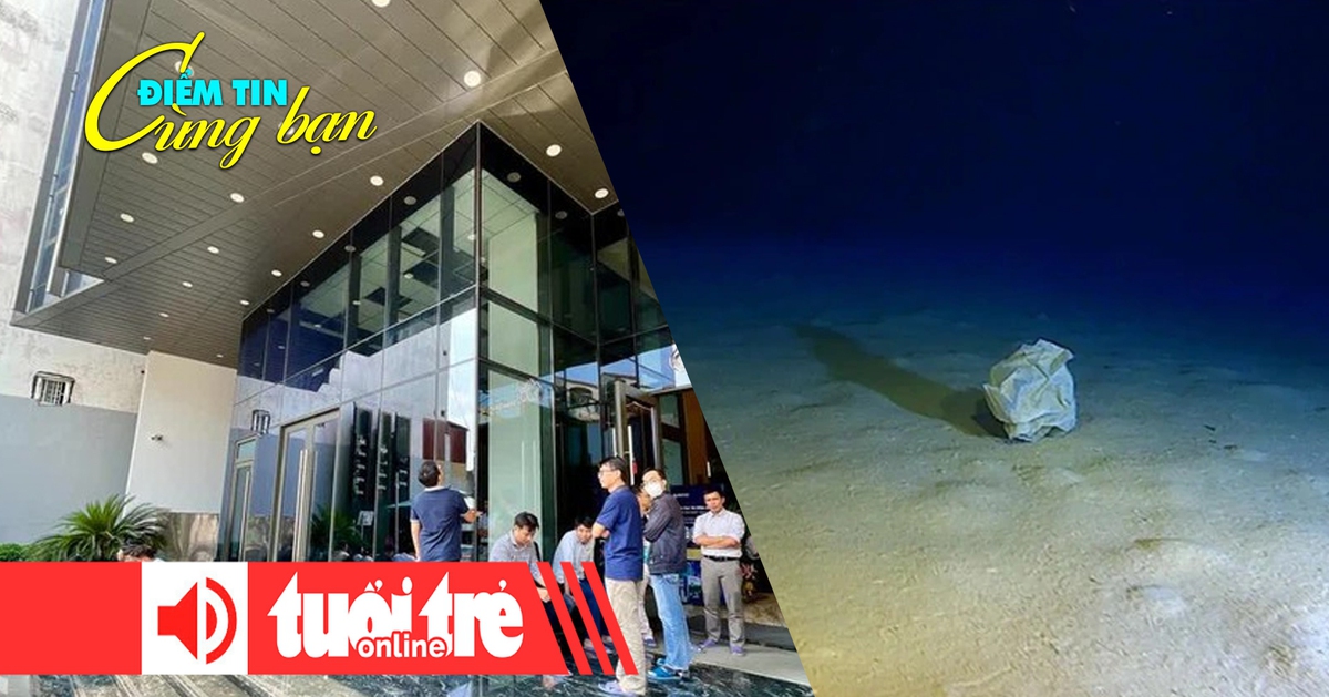 Điểm tin cùng bạn 8h: Nên làm gì khi có động đất? Phát hiện rác thải ở nơi sâu nhất Địa Trung Hải