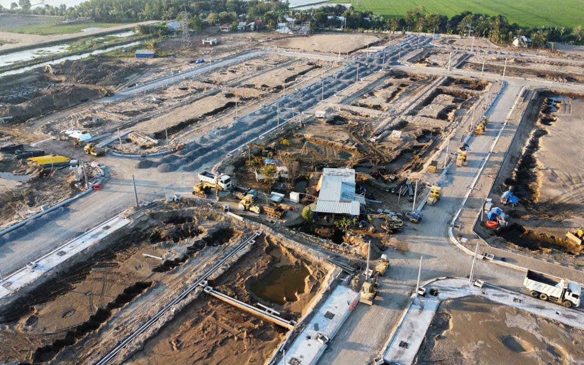 Thí điểm sử dụng cát biển san lấp Khu công nghiệp VSIP Cần Thơ