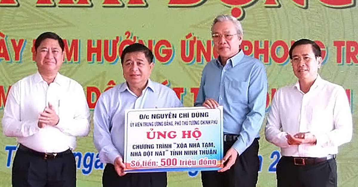 Ninh Thuận ra quân 90 ngày để xóa sổ 1.000 casa tạm, nhà dột nát