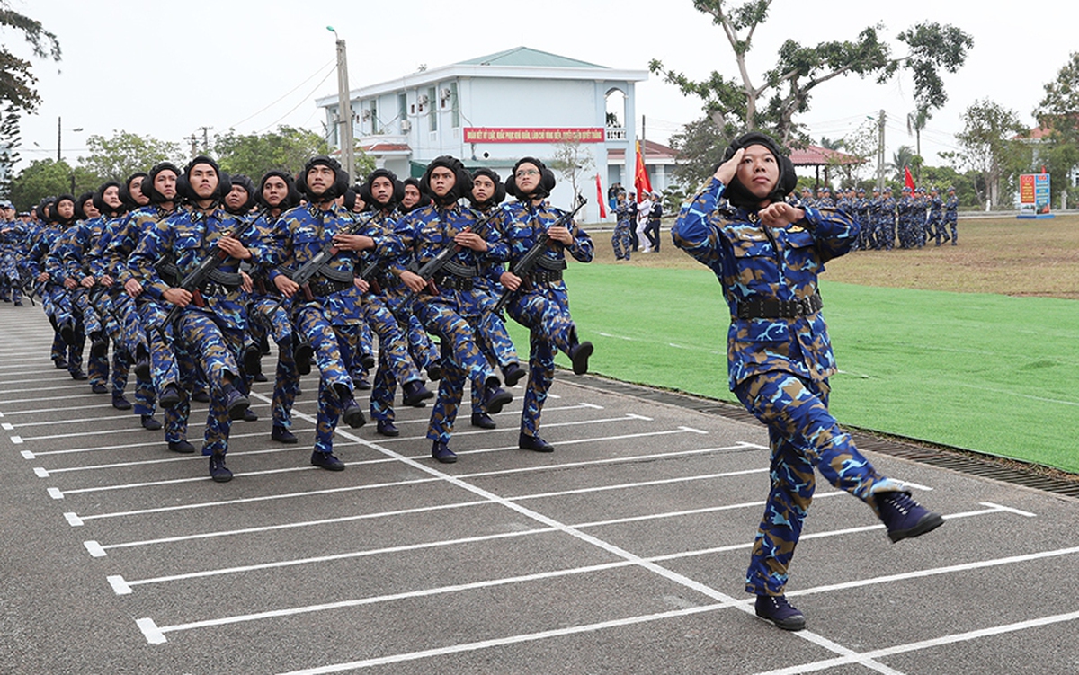 Các đơn vị Quân chủng Hải quân đồng loạt ra quân huấn luyện năm 2025