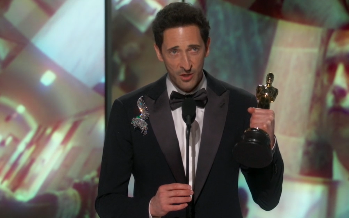Đang trao giải Oscar 2025: Không ai ngạc nhiên khi Adrien Brody đoạt tượng vàng