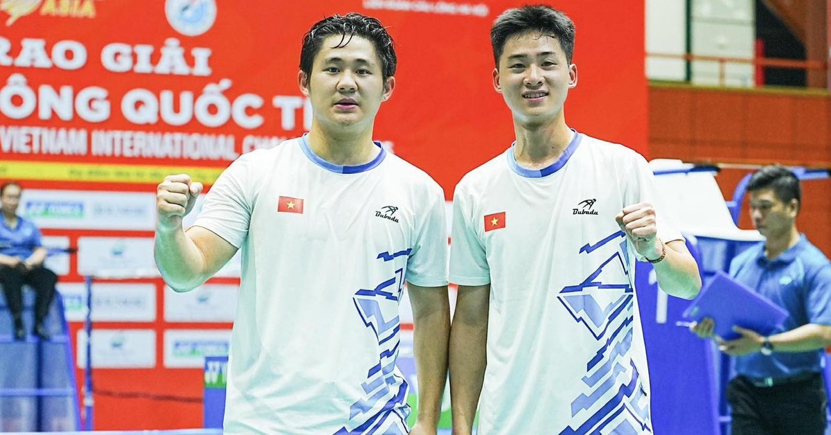 Đình Hoàng, Đình Mạnh giành ngôi vô địch lịch sử tại Vietnam International Challenge