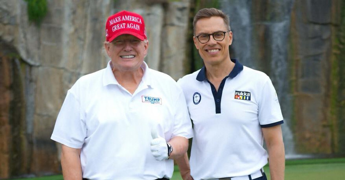 Ngoại giao golf: Tổng thống Phần Lan bất ngờ đến Mỹ gặp Tổng thống Trump