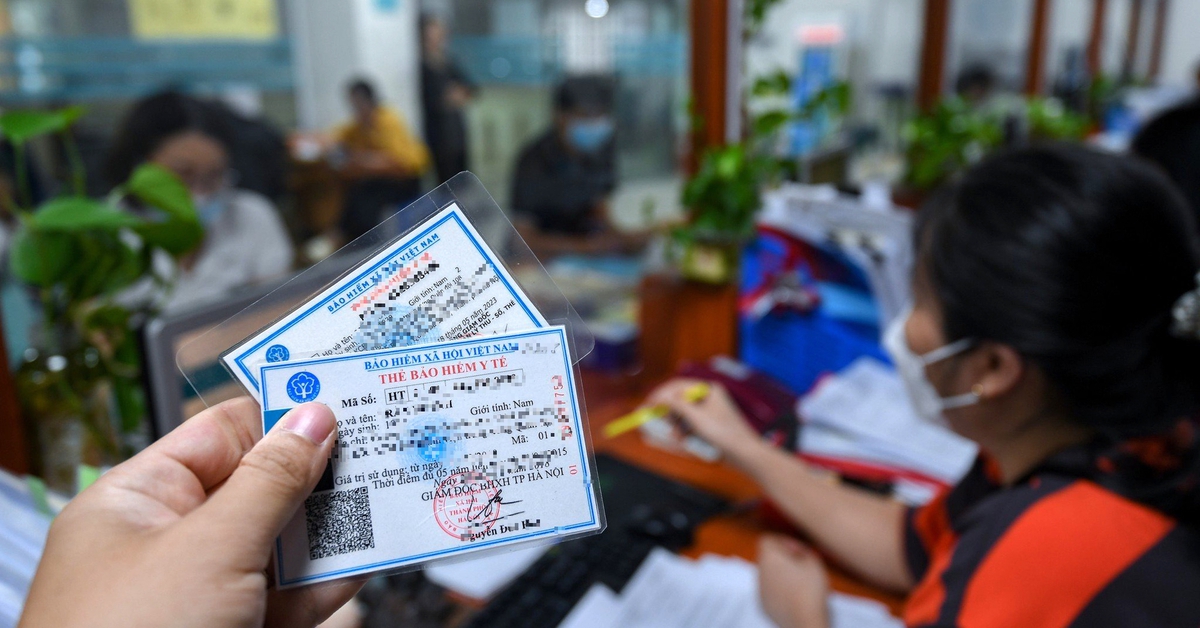 Thẻ bảo hiểm y tế điện tử xác thực qua vân tay