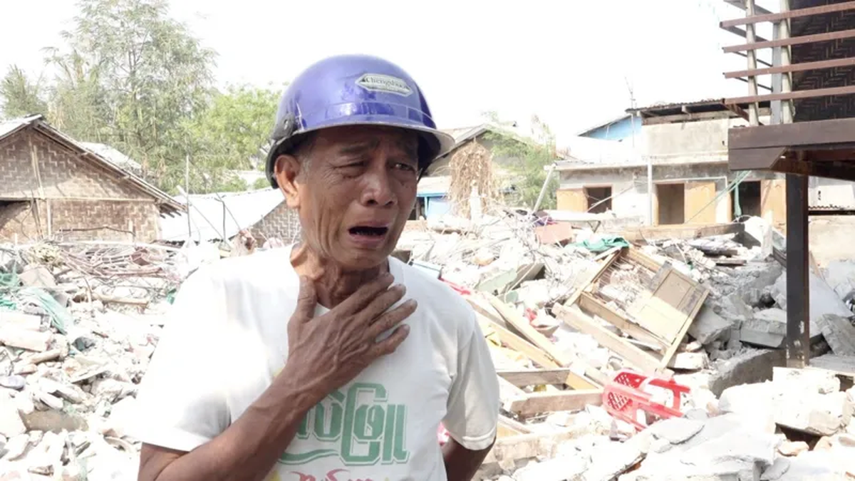 Tiếng gọi con đau đớn giữa trường mẫu giáo đổ nát ở Myanmar