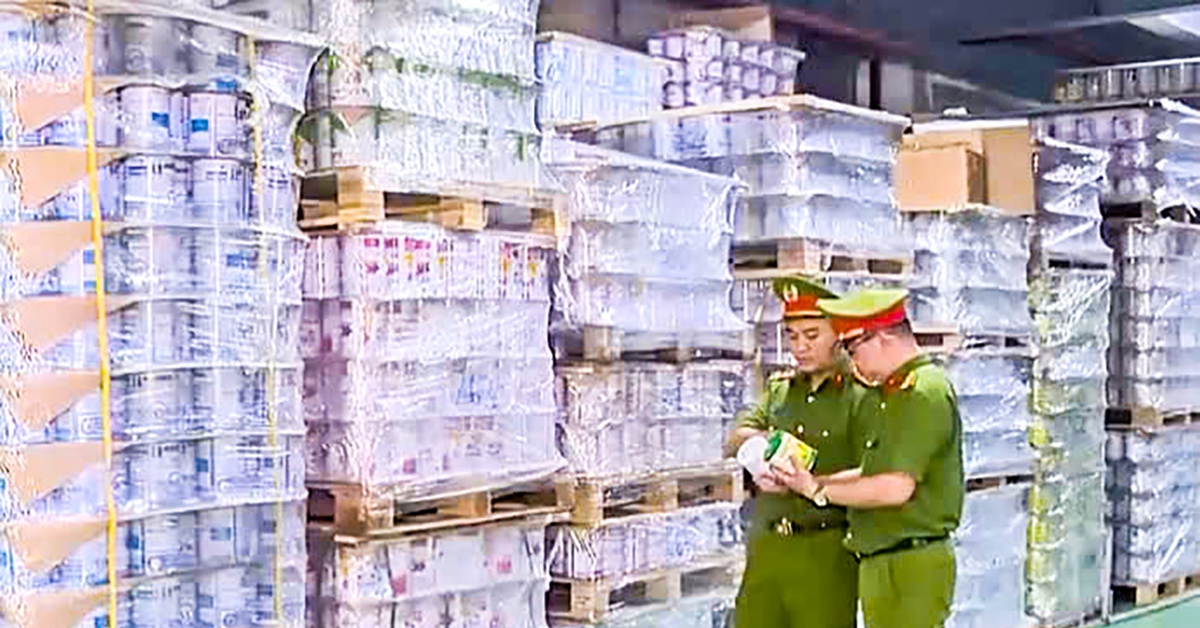 Triệt phá đường dây sản xuất gần 600 loại sữa bột giả, thu lợi gần 500 tỉ đồng