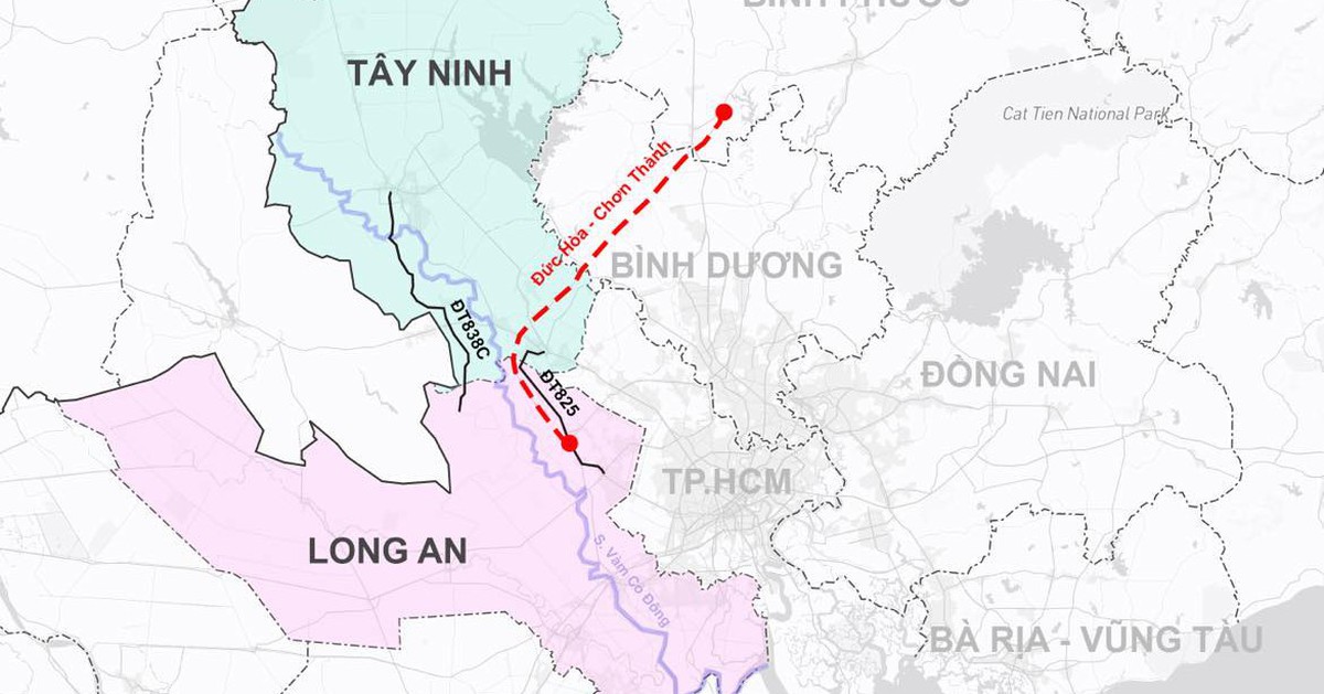 Long An nói thông tin trung tâm hành chính mới đặt tại Tây Ninh sau sáp nhập là 'không chính xác'