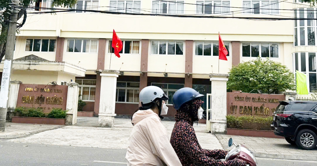 Quảng Nam tạm dừng sửa chữa trụ sở Ban Nội chính, Ủy ban Kiểm tra Tỉnh ủy