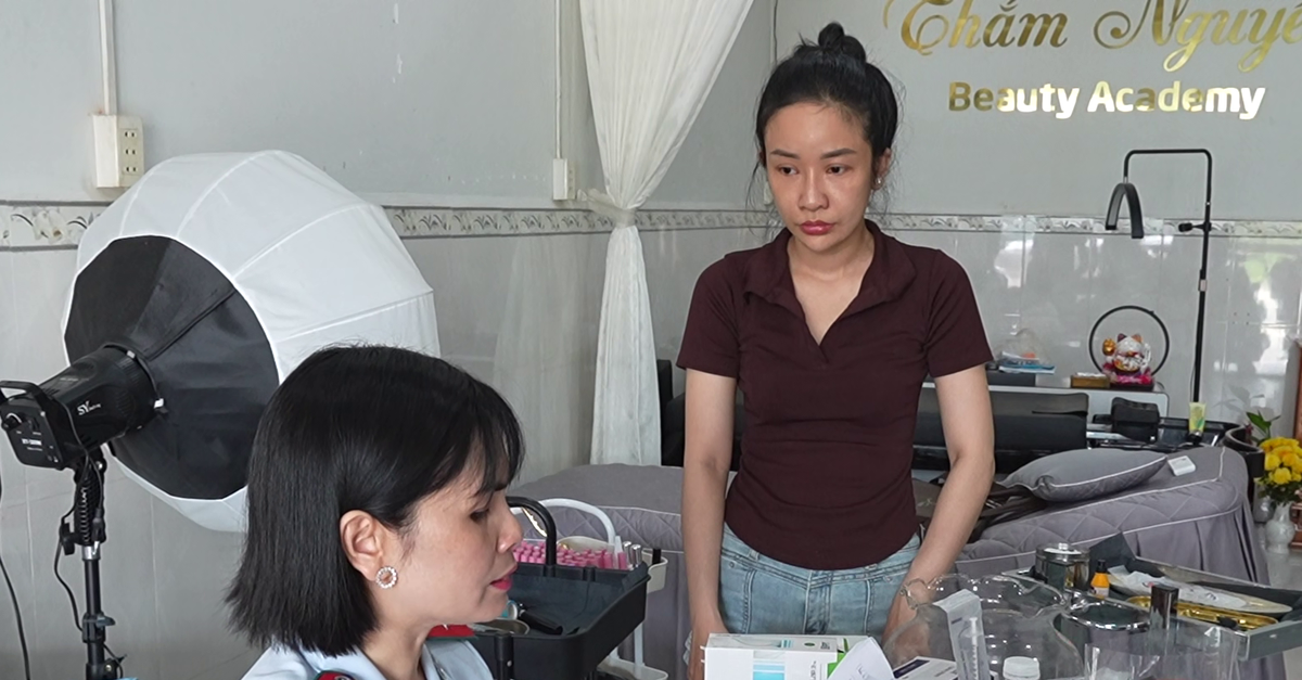 Đình chỉ cơ sở kinh doanh thẩm mỹ hoạt động 'chui' ở Mỹ Tho