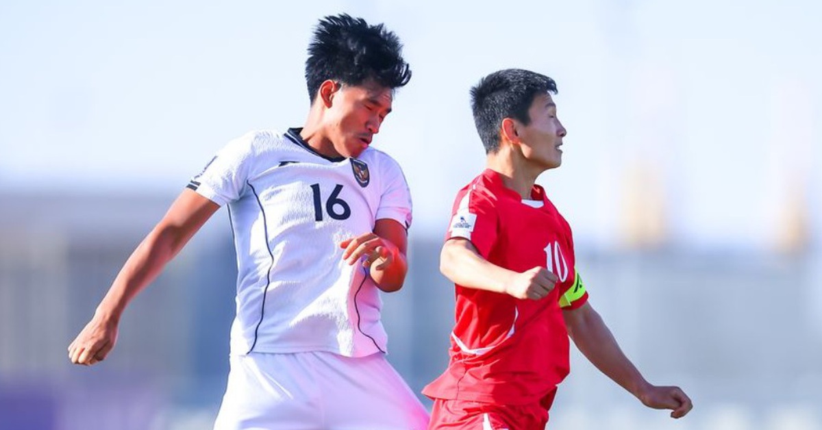 U17 Indonesia thua thảm U17 Triều Tiên 6 bàn không gỡ