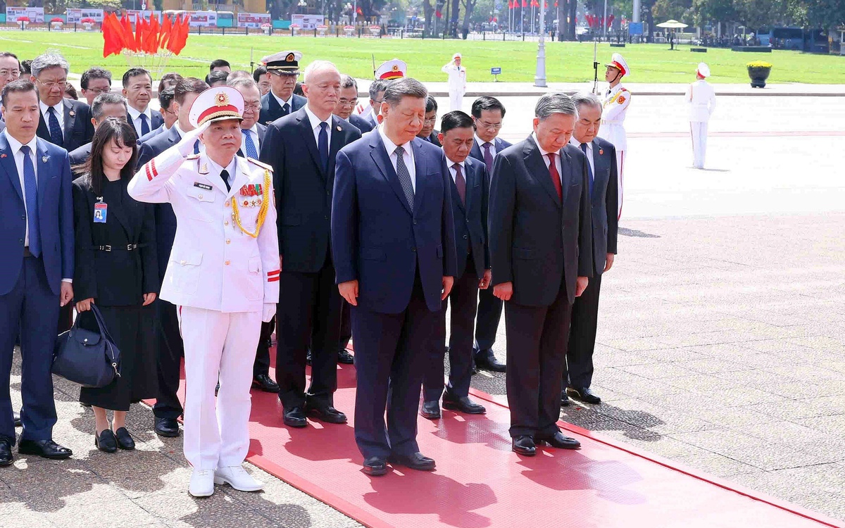 Ngày thứ hai nhiều hoạt động của Tổng Bí thư, Chủ tịch nước Trung Quốc Tập Cận Bình