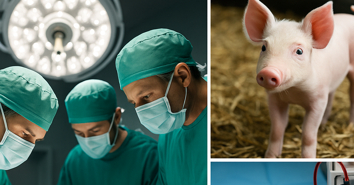 Mỹ thử nghiệm dùng gan heo chỉnh sửa gene trị suy gan cấp tính ở người