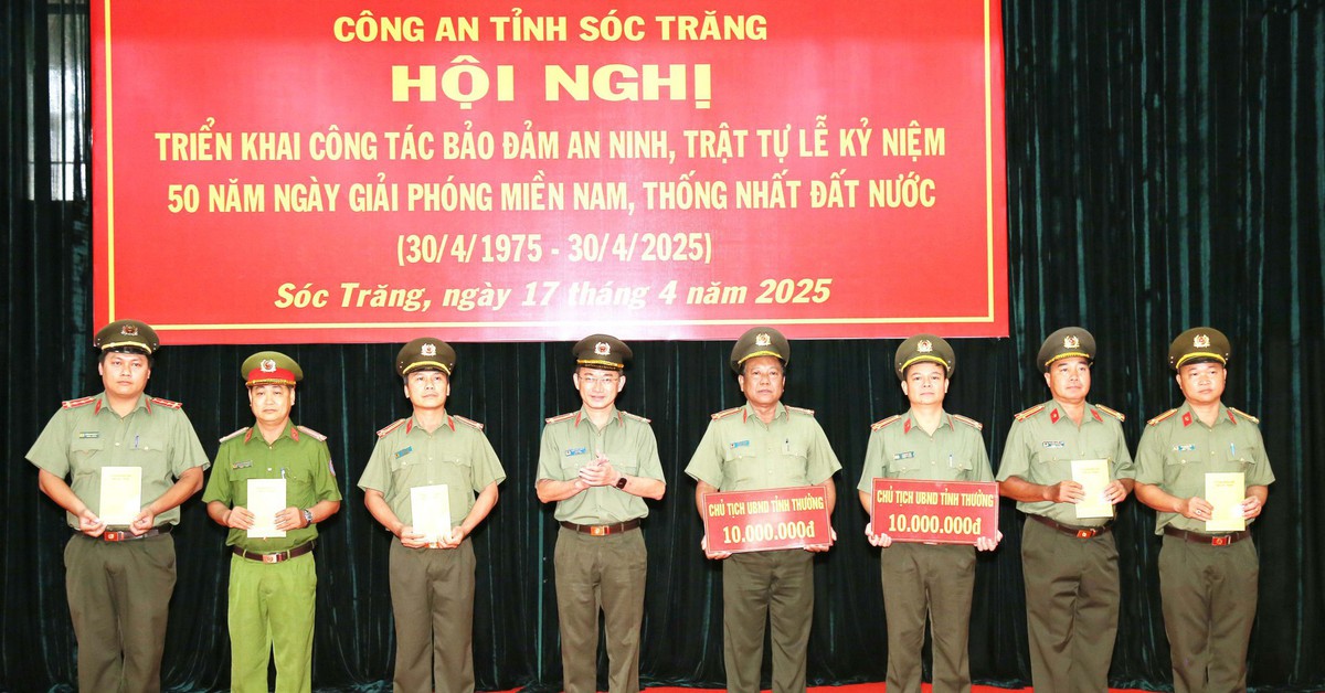 Khen thưởng tập thể, cá nhân bắt nữ lừa đảo hơn 131 tỉ đồng về từ khu Tam Thái Tử