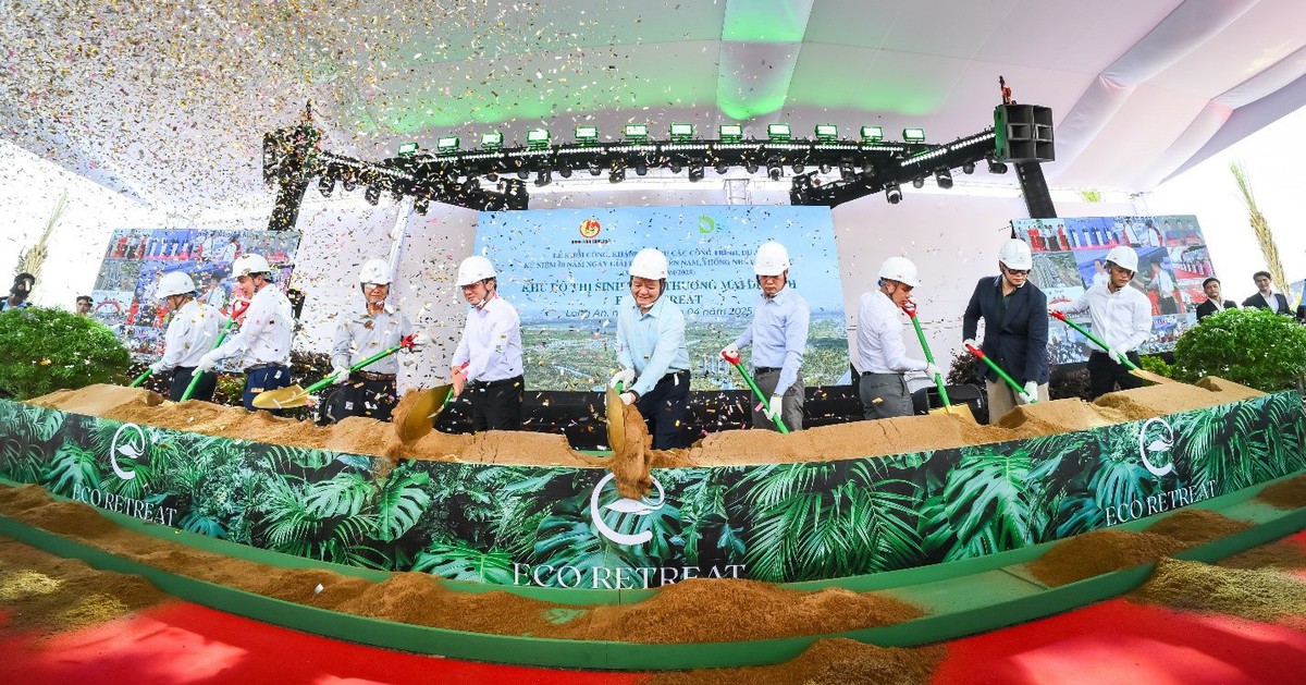 Ecopark chính thức khởi công dự án Eco Retreat tại phía Tây Sài Gòn