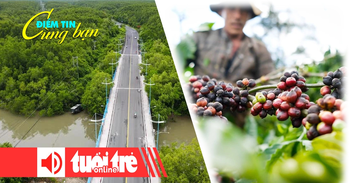 Điểm tin 18h: Tầm nhìn mới từ Cần Giờ; Giá cà phê thế giới quay đầu giảm mạnh