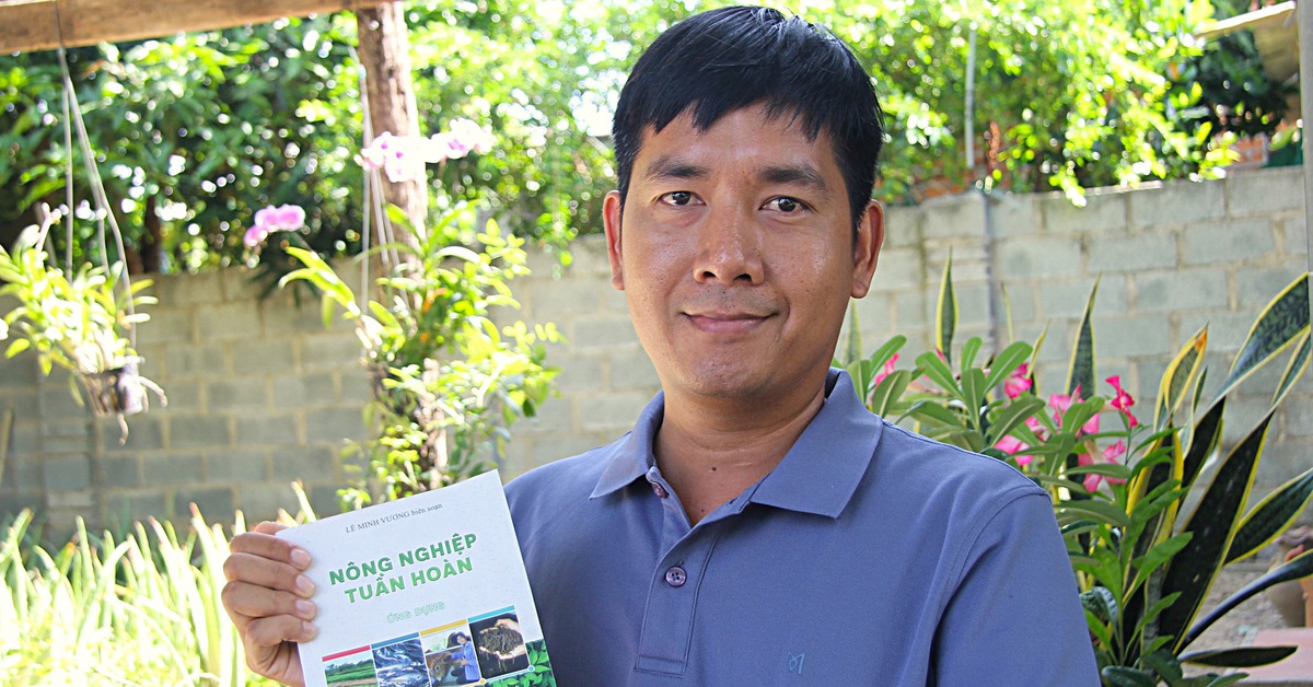 Vương trùn quế làm nông nghiệp tuần hoàn