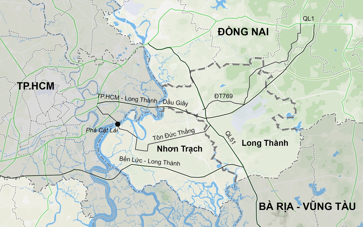 Nhơn Trạch, Long Thành về TP.HCM sẽ xóa ngăn cách, tạo 'vùng đệm' cho siêu đô thị sau sáp nhập