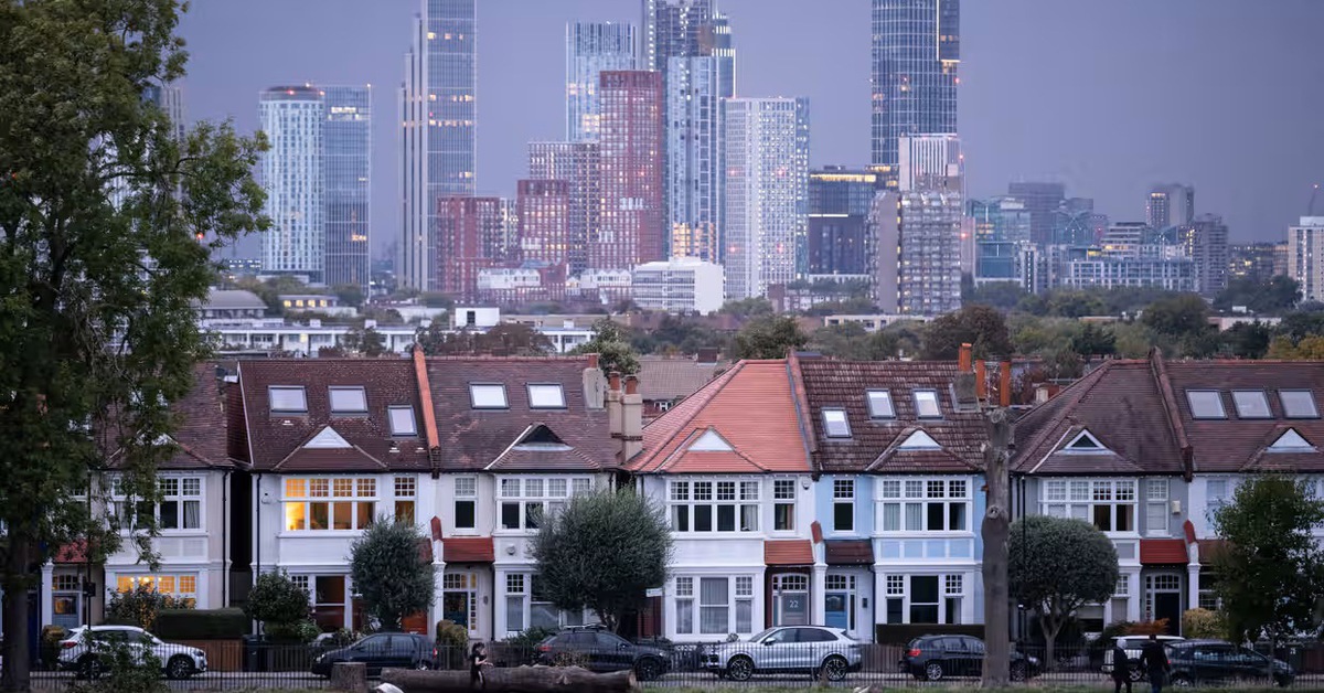 Giá nhà tại Anh chững lại trong tháng 3 khi London gặp khó khăn