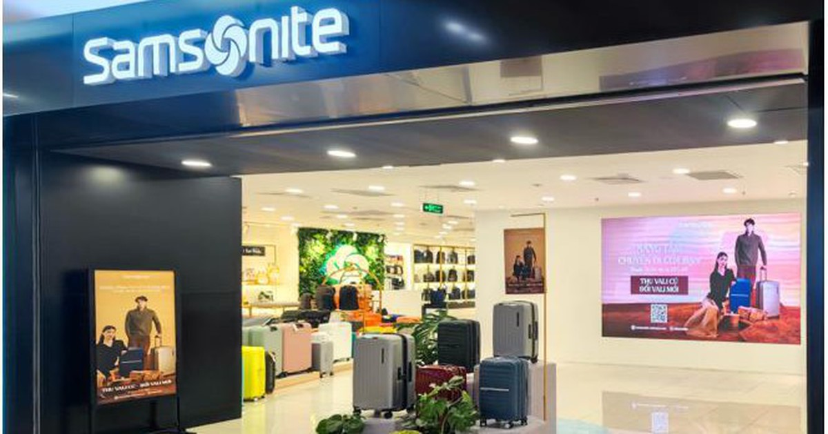 Samsonite tiếp tục chương trình thu vali cũ, đổi vali mới