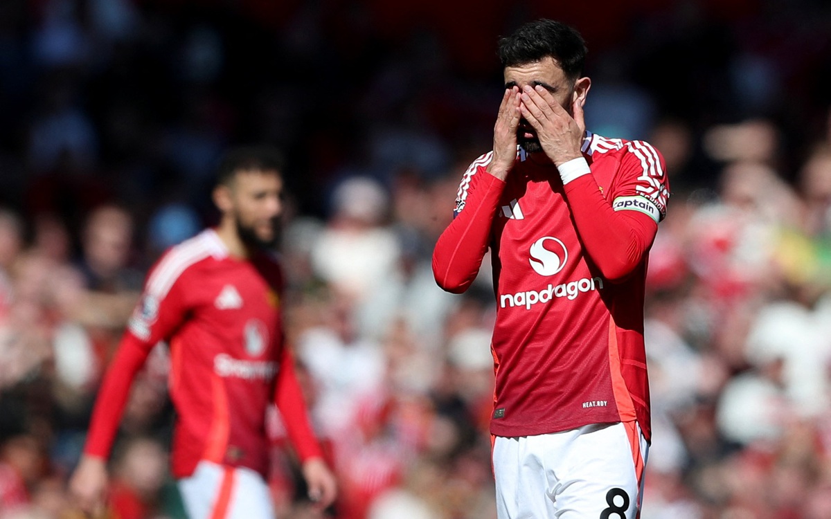 Man United lập kỷ lục thua nhiều tại Premier League