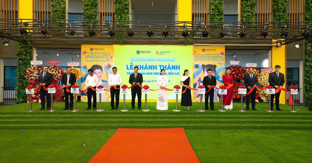 Khánh thành Trường mầm non INschool Bến Cát