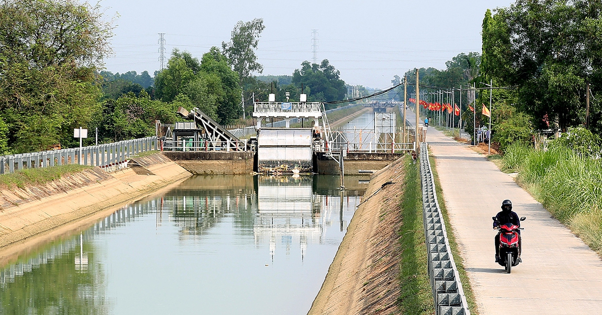 Kênh Đông phủ xanh vùng đất thép