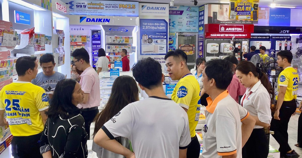 Mua máy lạnh nhận 6 ưu đãi tại Điện máy Chợ Lớn