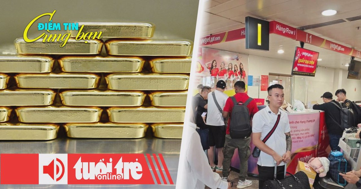 Điểm tin 8h ngày 23-4: Giá vàng thế giới tiếp tục lập kỷ lục; Vietjet lên tiếng xin lỗi khách