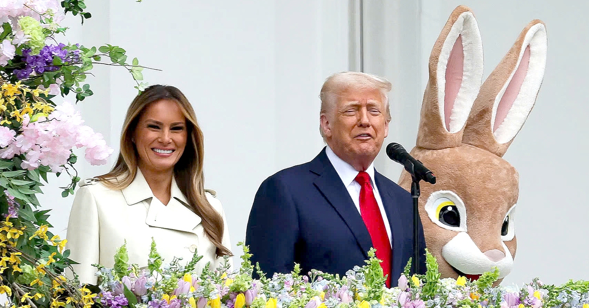 Vợ chồng ông Trump tổ chức Lễ hội lăn trứng Phục sinh tại Nhà Trắng