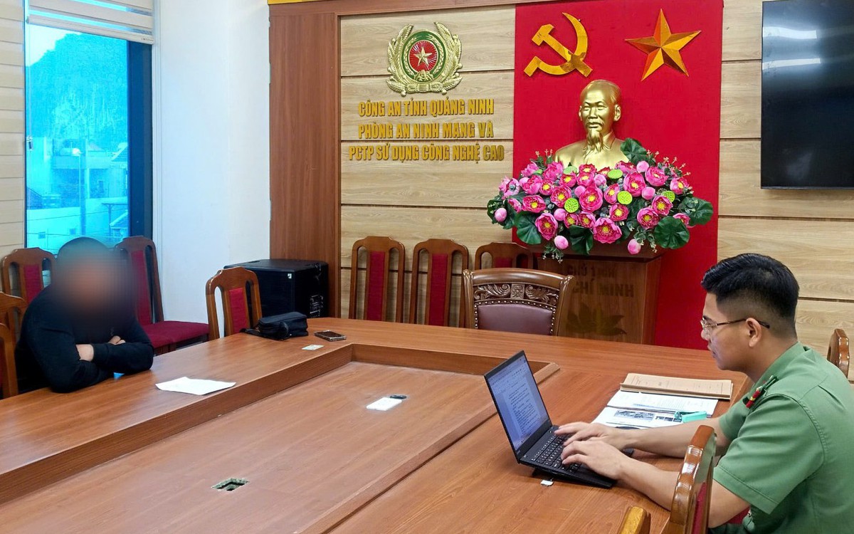 Người cắt ghép video Bùi Đình Khánh nhún nhảy tại Công an Thanh Hóa bị mời lên làm việc