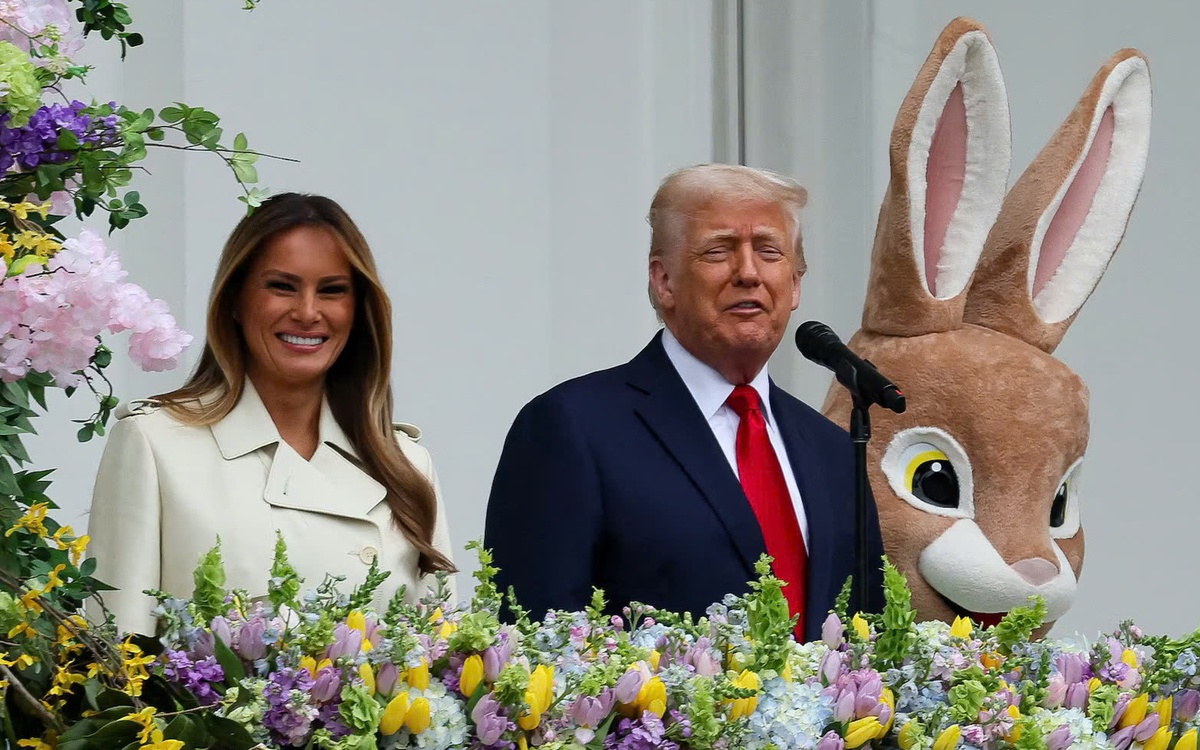 Vợ chồng ông Trump tổ chức Lễ hội lăn trứng Phục sinh tại Nhà Trắng