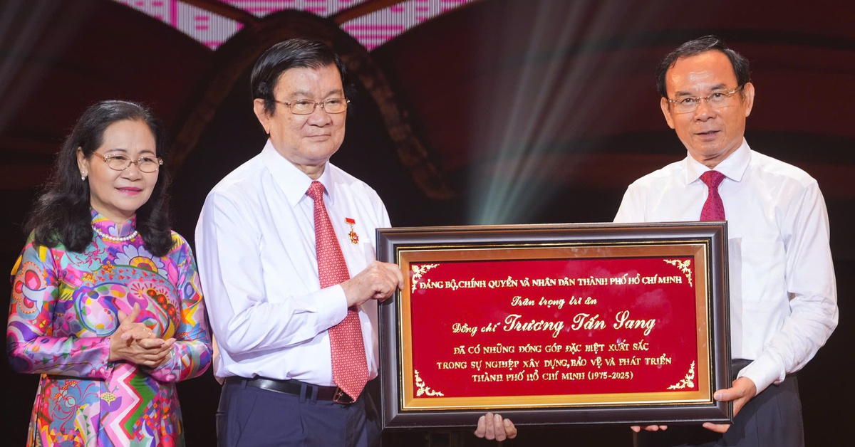 Ông Nguyễn Văn Được: 'Thành quả của TP.HCM hôm nay có đóng góp của 60 gương mặt tiêu biểu'