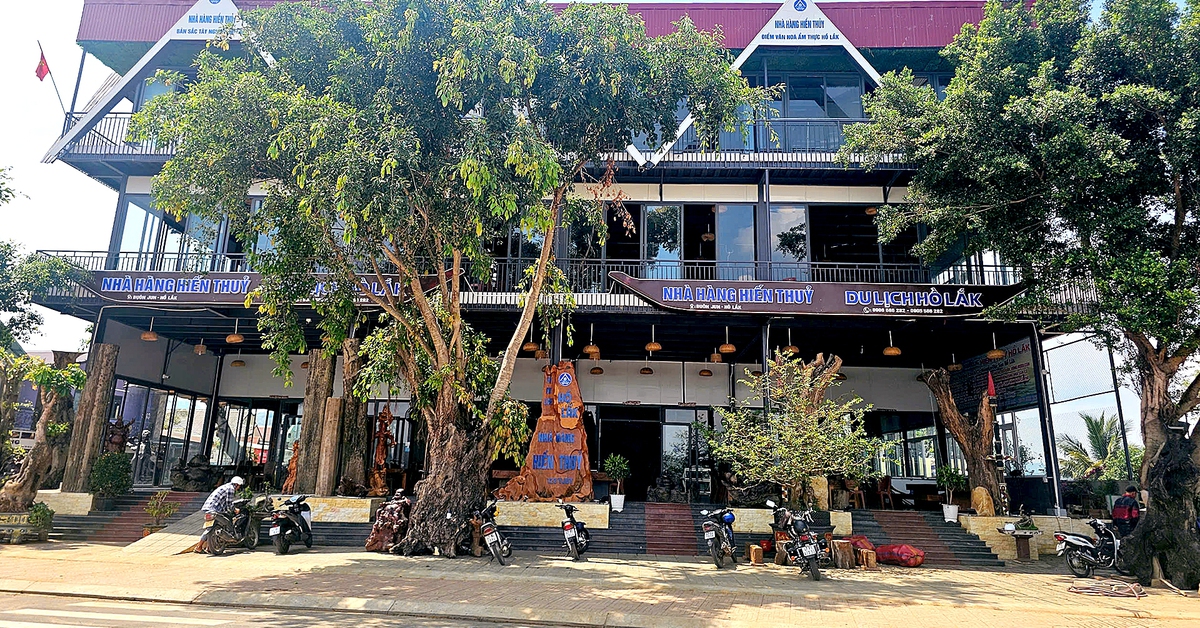 Xây nhà hàng lấn danh thắng hồ Lắk hơn 800m², 12 năm vẫn chưa xử lý xong