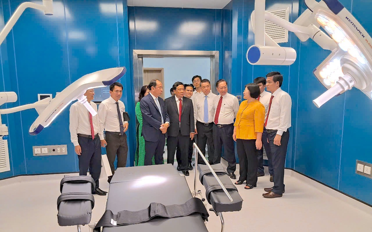 TP.HCM có thêm bệnh viện hạng 1 hiện đại, hướng đến trung tâm cấp cứu vùng Đông Bắc