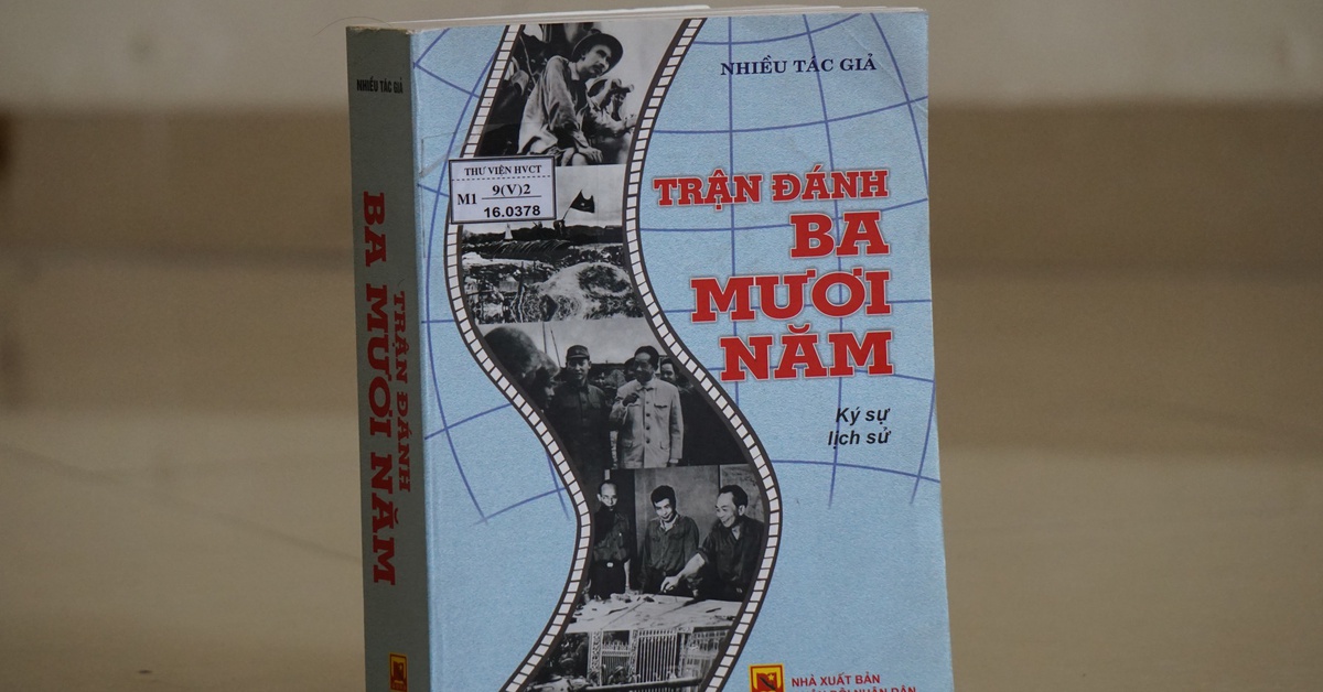 Bộ ký sự lịch sử Trận đánh ba mươi năm do 4 vị tướng viết cùng 25 tác giả