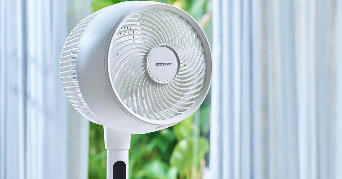 Giải nhiệt ngày nóng với quạt đối lưu Acerpure Cozy