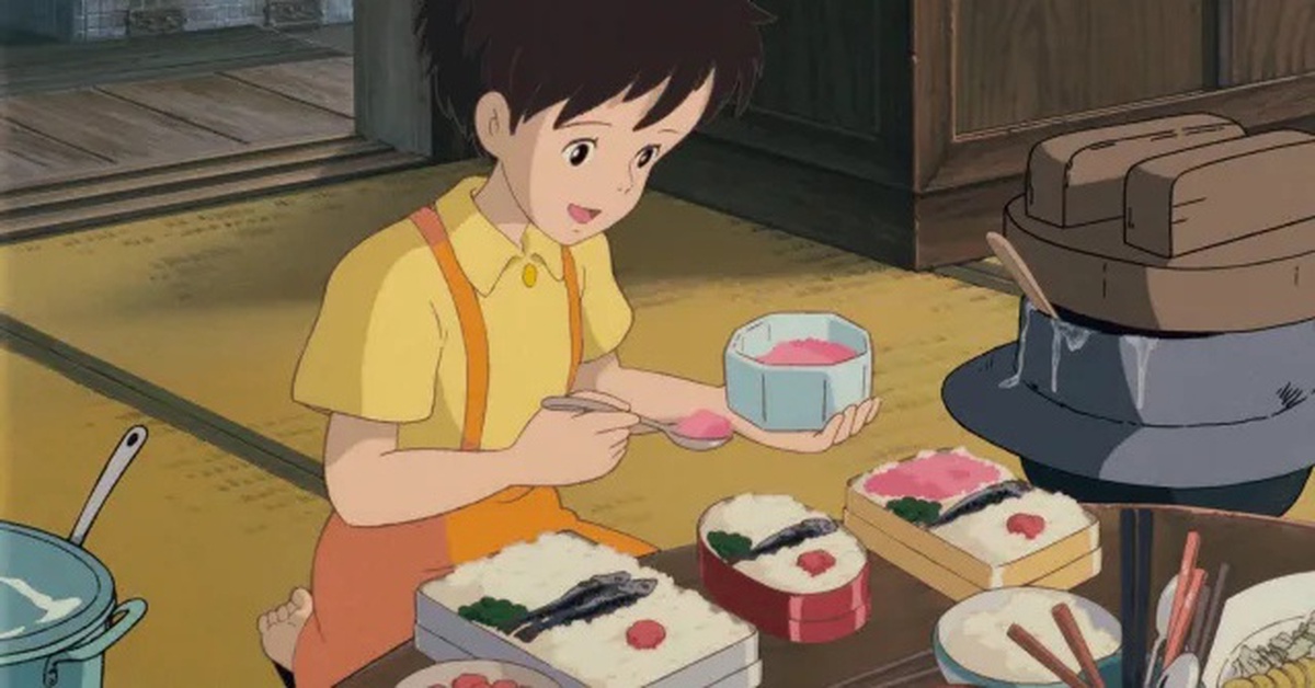Nấu ăn đẹp mắt như Studio Ghibli? Chuyện nhỏ
