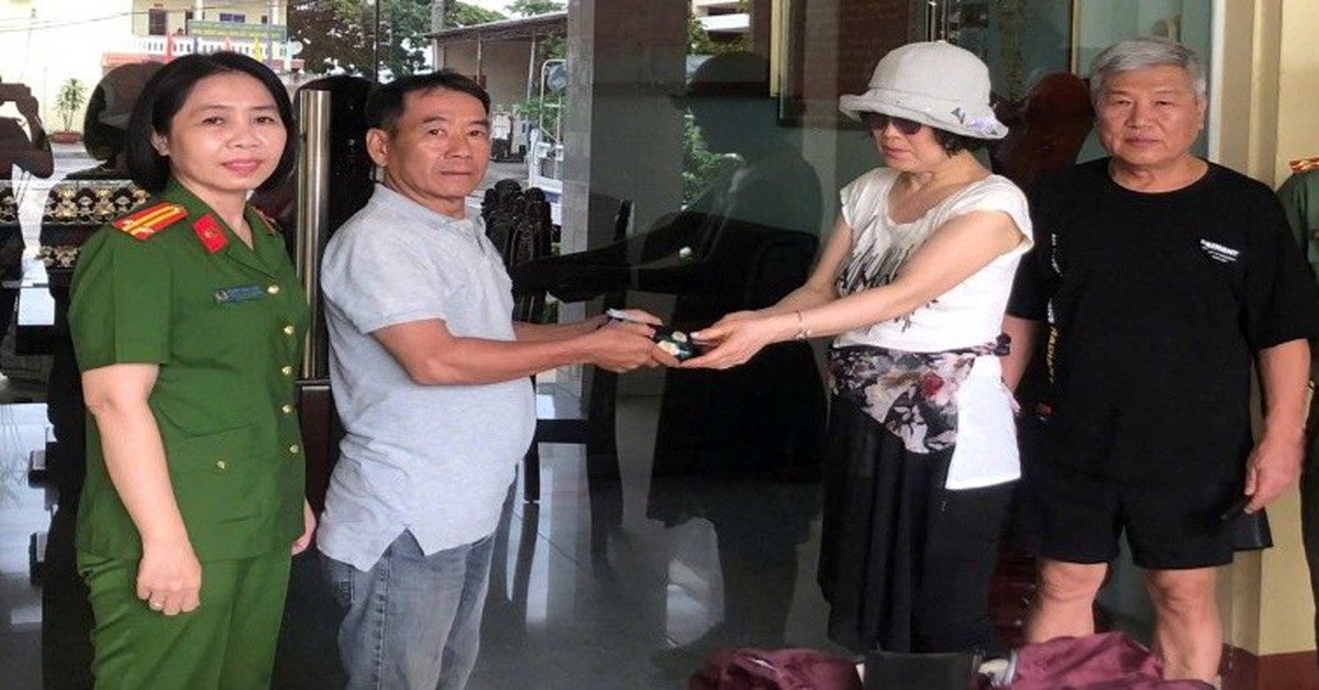 Du khách nhặt 1 triệu won của người Hàn Quốc đánh rơi ở Phú Quốc